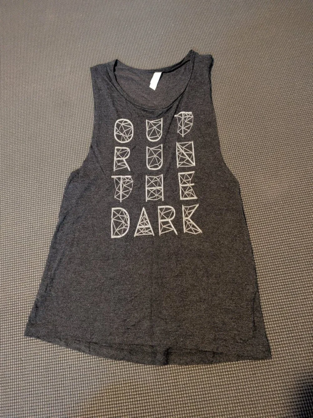 Outrun the Dark Muscle Tank Medium - Picture 2 of 3